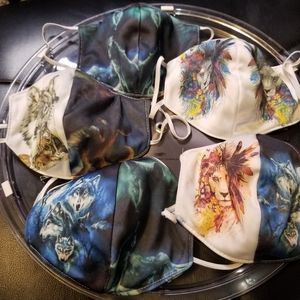 5 masks native available women men